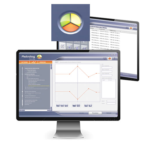 Logiciel metrologie Metrolog Etalonnage